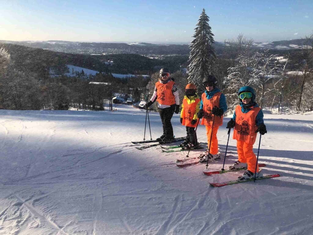 rodinna lyzarska vyuka severak